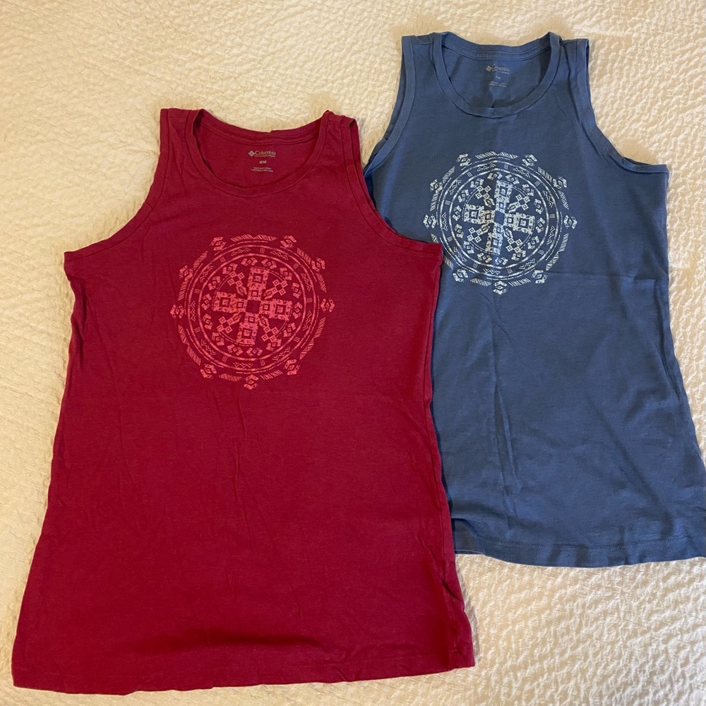 Columbia Tank Tops - Set of 2 - Size M